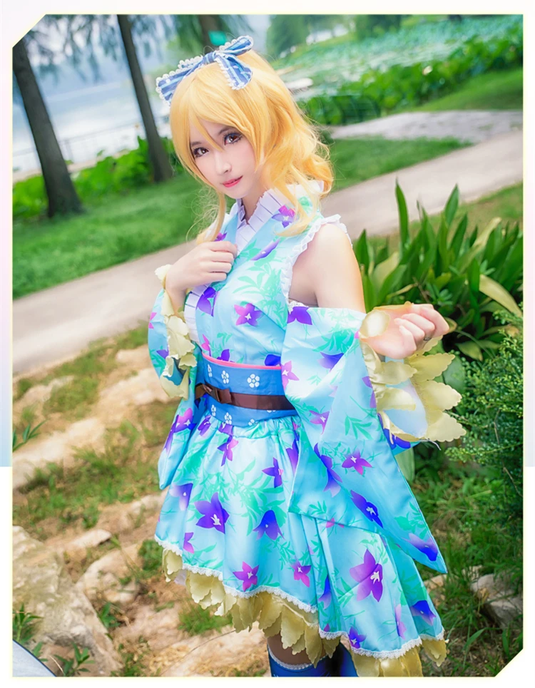 love live ELI AYASHI Japanese kimono wafuku cosplay costume party dress Halloween uniform Free Shipping
love live ELI AYASHI Japanese kimono wafuku cosplay costume party dress Halloween uniform Free Shipping