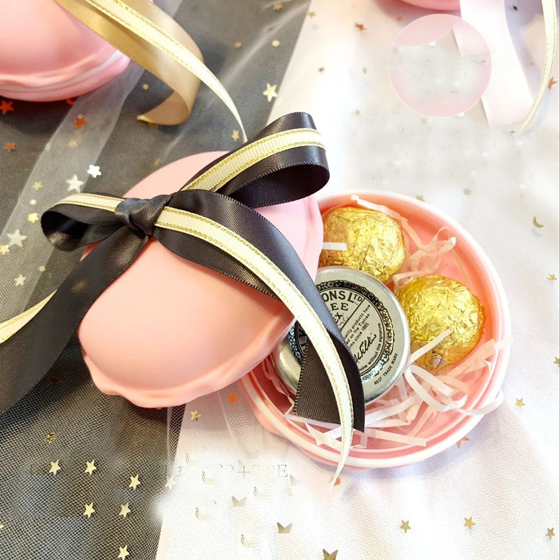 20pcs Elegant Macaron Cake Design Pink theme wedding favor Bridal party chocolate box Birthday gifts Baby shower candy boxes
20pcs Elegant Macaron Cake Design Pink theme wedding favor Bridal party chocolate box Birthday gifts Baby shower candy boxes