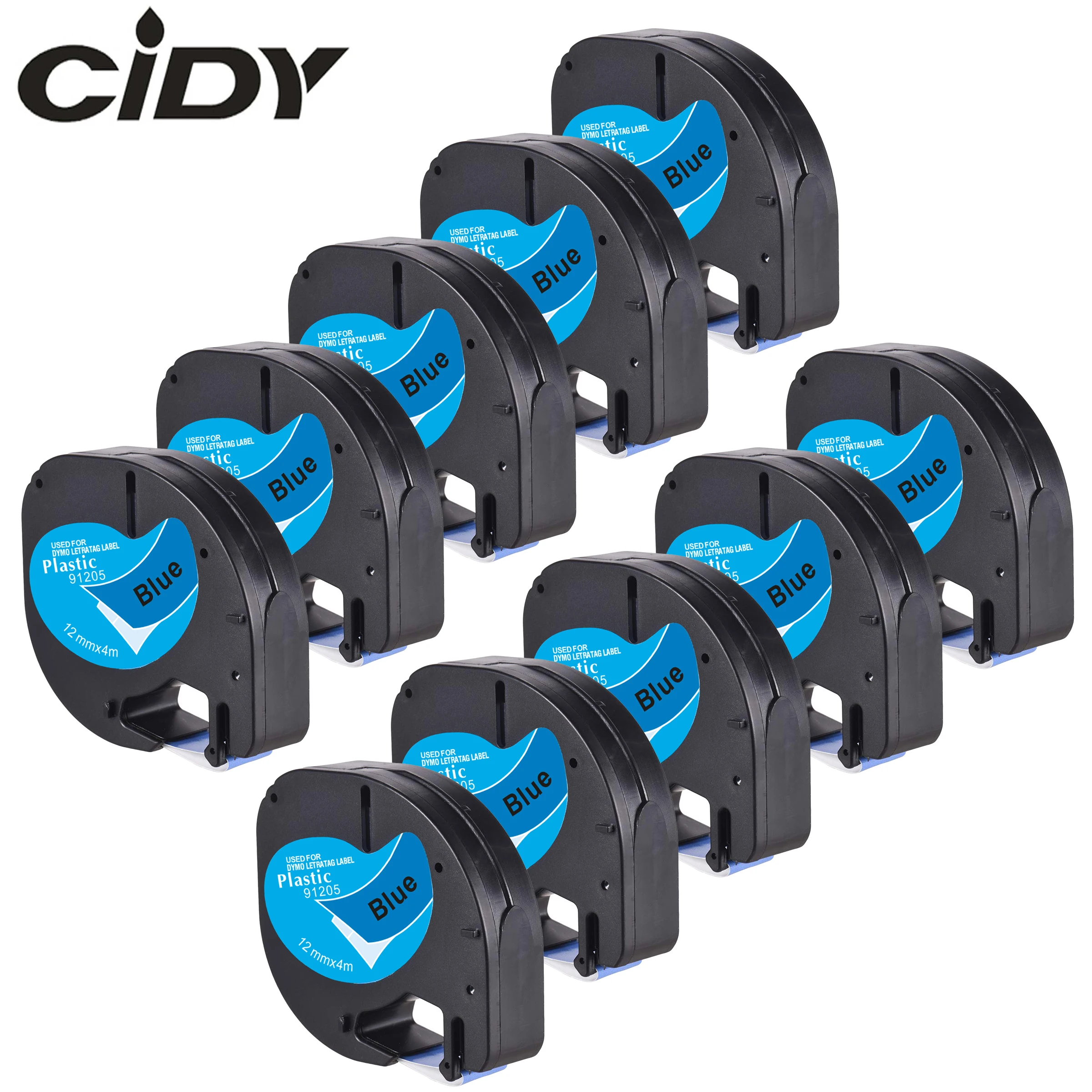 CIDY 10PK 12 мм черный на голубом пластиковом лейбле letratag LT 91205 LT91205 LT91335 91225 для dymo letratag принтеров для LT-100H
CIDY 10PK 12 мм черный на голубом пластиковом лейбле letratag LT 91205 LT91205 LT91335 91225 для dymo letratag принтеров для LT-100H