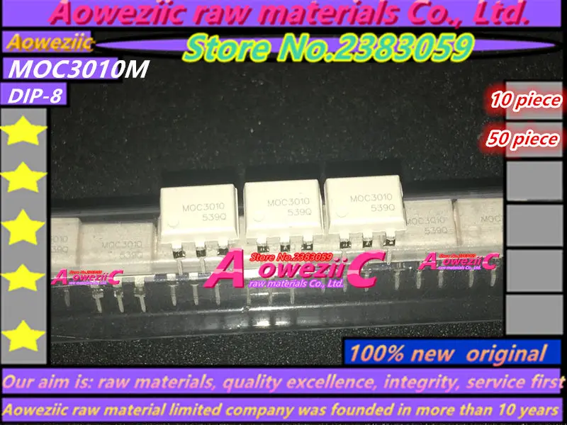 Aoweziic 100% Новый оригинальный MOC3010 MOC3010M DIP-6/MOC3010 MOC3010S фотоэлектрический Соединительный чип
Aoweziic 100% Новый оригинальный MOC3010 MOC3010M DIP-6/MOC3010 MOC3010S фотоэлектрический Соединительный чип