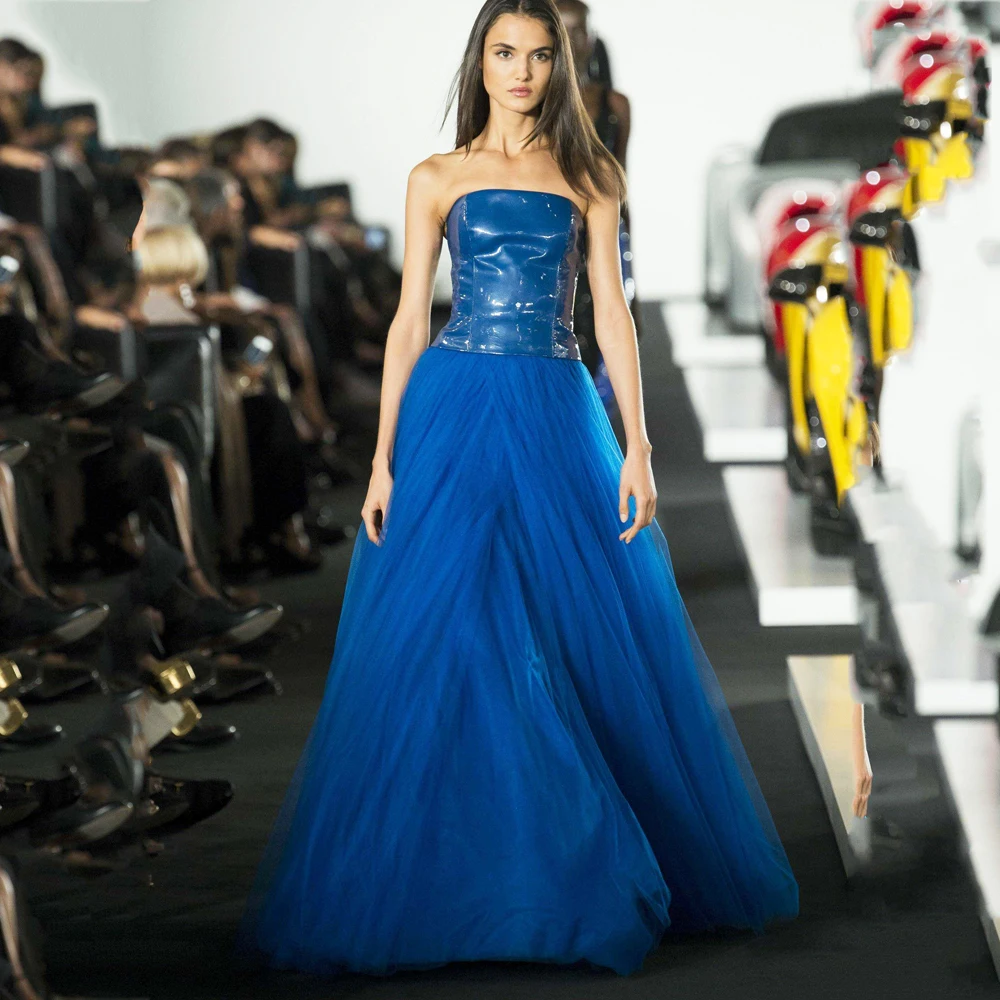 Royal Blue Floor Length Womens Skirts Tulle Saias Big Hemline Casual Skirt Maix Gowns Custom Made High Split New Design Skirt
Royal Blue Floor Length Womens Skirts Tulle Saias Big Hemline Casual Skirt Maix Gowns Custom Made High Split New Design Skirt
