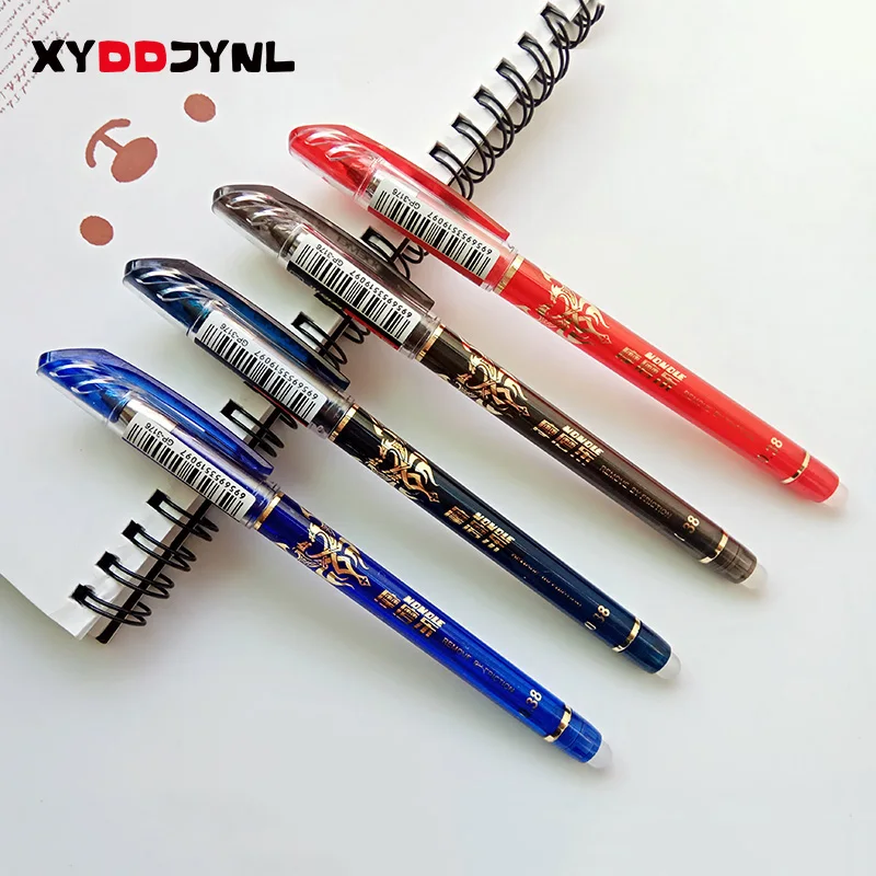 6pcs Erasable Pen 0.38mm Ink School Stationery Gel Pen Learning Essential 4 Color
6pcs Erasable Pen 0.38mm Ink School Stationery Gel Pen Learning Essential 4 Color