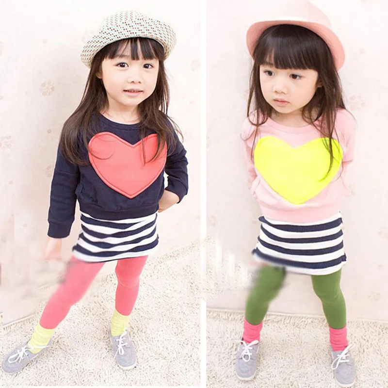 SOSOCOER Kids Clothing Set Baby Girls Clothes Heart Batwing Sleeve Tops with Striped Vest Dress Girl Clothing Set for Girls
SOSOCOER Kids Clothing Set Baby Girls Clothes Heart Batwing Sleeve Tops with Striped Vest Dress Girl Clothing Set for Girls