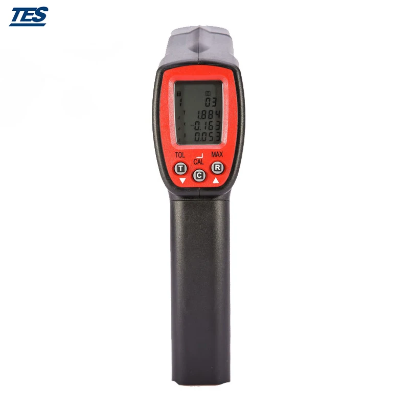TES 135A USB цветной измеритель анализатор портативный разницы в цвете (ЖК