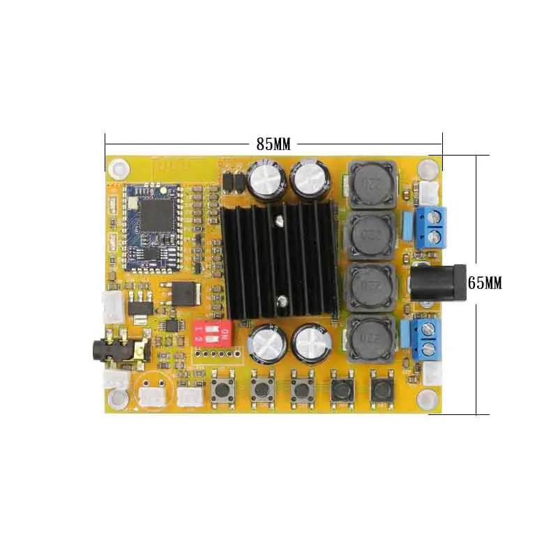 KYYSLB DC10v~25V 2 * 50W TDA7492 4.0 CSR8635 Bluetooth Amplifier Board Dual Channel Home Audio Digital Amplifier Board 8 Ohms
KYYSLB DC10v~25V 2 * 50W TDA7492 4.0 CSR8635 Bluetooth Amplifier Board Dual Channel Home Audio Digital Amplifier Board 8 Ohms