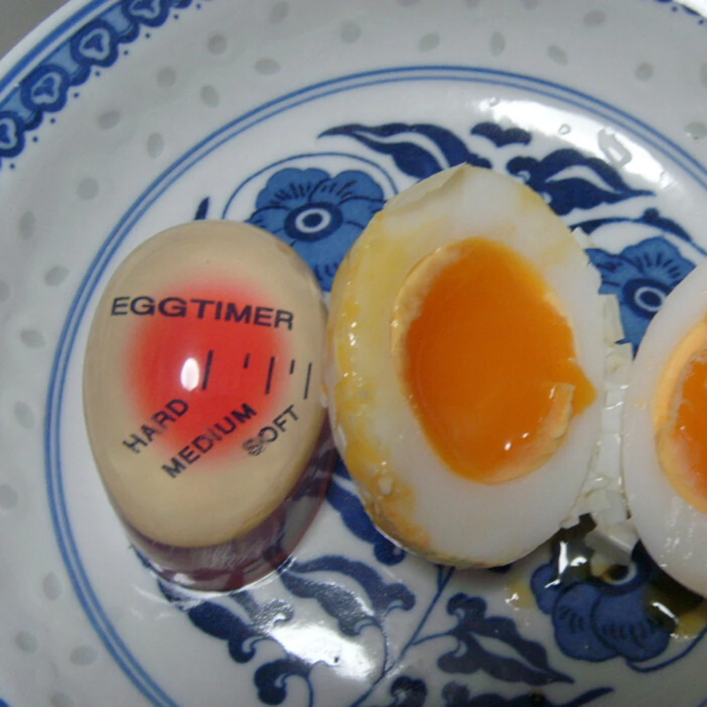 2020 новейшие Меняющие цвет яйца таймер идеальные варенные по температуре
