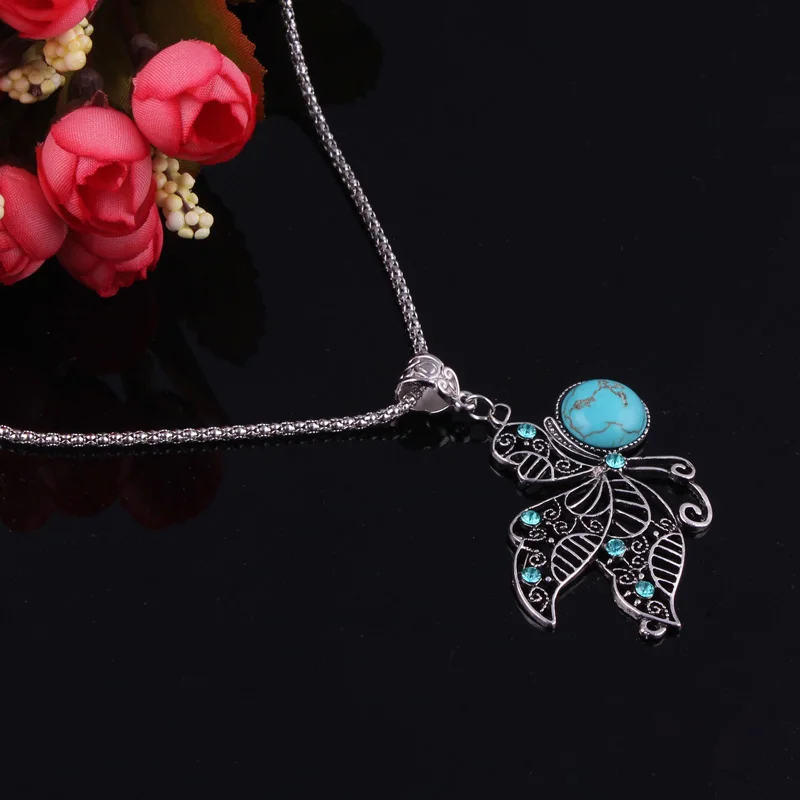 Statement Maxi Jewelry Bohemian Ethnic Vintage Cute Hollow Crystal Stone Butterfly Necklaces & Pendants Sweater Chain Women
Statement Maxi Jewelry Bohemian Ethnic Vintage Cute Hollow Crystal Stone Butterfly Necklaces & Pendants Sweater Chain Women