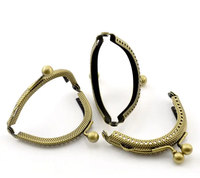 DoreenBeads 5 шт. античный бронзовый кошелек с бусинами металлическая арочная рама