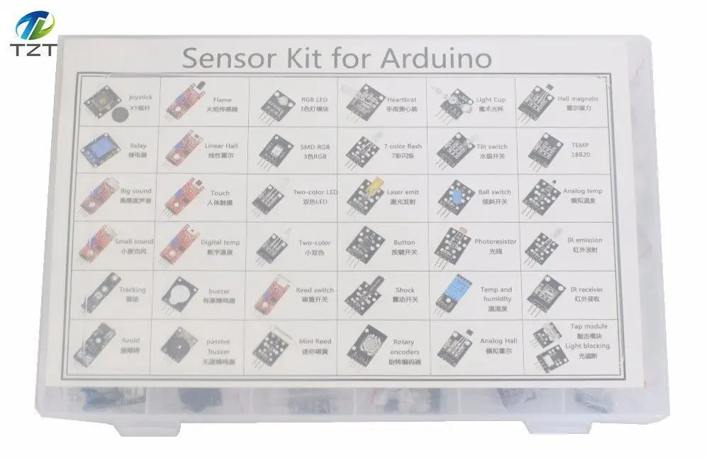 Наборы датчиков 37 в 1 для ARDUINO высококачественные стартеры Arduino (работает с