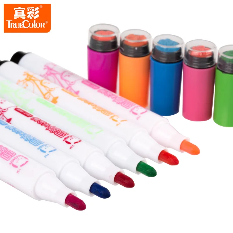 Cute Kids Drawing Pens Stamp Children seal Washable Watercolor Pen Graffiti Art Marker Painting Pen 12/18/24/36 Color Set
Cute Kids Drawing Pens Stamp Children seal Washable Watercolor Pen Graffiti Art Marker Painting Pen 12/18/24/36 Color Set