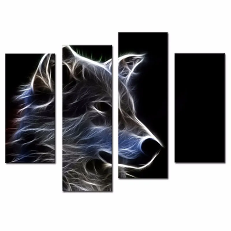 Abstract Wolf Painting Animal Wall Art Pictures Print On Canvas For Home Modern Decoration Unframed
Abstract Wolf Painting Animal Wall Art Pictures Print On Canvas For Home Modern Decoration Unframed
