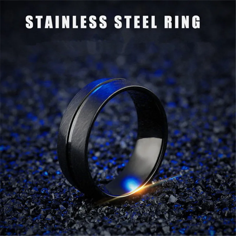 Hip Hop Titanium steel ring Cool glossy large men's ring black Fashion Finger Ring Dropshipping
Hip Hop Titanium steel ring Cool glossy large men's ring black Fashion Finger Ring Dropshipping
