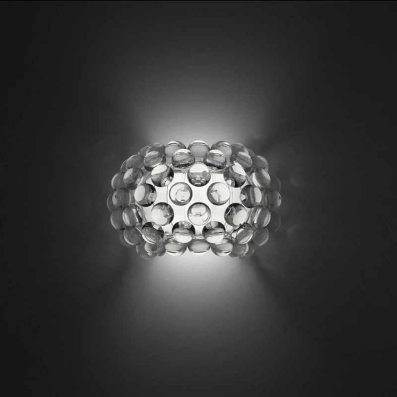 Modern minimalist transparent acrylic beads wall lamp creative DIY interior corridor decoration LED lighting glass G9 ion lamp
Modern minimalist transparent acrylic beads wall lamp creative DIY interior corridor decoration LED lighting glass G9 ion lamp
