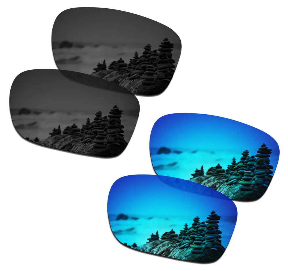 2 пары поляризованных солнцезащитных очков SmartVLT, Сменные линзы для Oakley Holbrook Stealth, черного и голубого цвета
2 пары поляризованных солнцезащитных очков SmartVLT, Сменные линзы для Oakley Holbrook Stealth, черного и голубого цвета