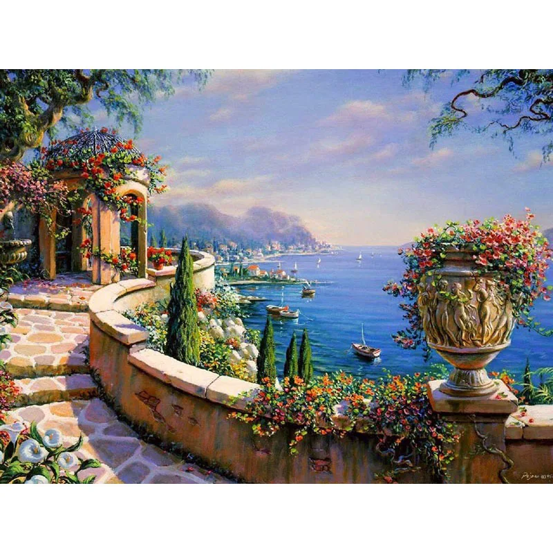 Long Causeway Landscape DIY Digital Painting By Numbers Modern Wall Art Canvas Painting Unique Gift Home Decor 40x50cm
Long Causeway Landscape DIY Digital Painting By Numbers Modern Wall Art Canvas Painting Unique Gift Home Decor 40x50cm
