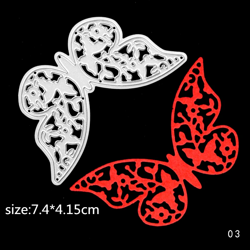 ZhuoAng Butterfly cutting Metal Cutting Mold DIY Scrapbook Album Decoration Supplies Clear Stamp DIY Paper Card
ZhuoAng Butterfly cutting Metal Cutting Mold DIY Scrapbook Album Decoration Supplies Clear Stamp DIY Paper Card