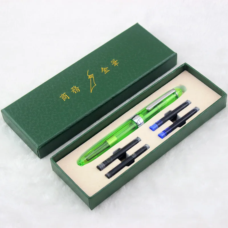 Transparent Fountain pen Metal Iraurita pens 0.5mm fine Stationery Office accessories school supplies penna stilografica 6618
Transparent Fountain pen Metal Iraurita pens 0.5mm fine Stationery Office accessories school supplies penna stilografica 6618