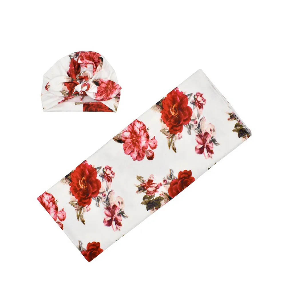 Newborn Infant Baby Floral Swaddle Turban Hat Soft Sleeping Blanket Wrap Set +Cute Headbands Sleeping Bag Baby Bedding Blanket
Newborn Infant Baby Floral Swaddle Turban Hat Soft Sleeping Blanket Wrap Set +Cute Headbands Sleeping Bag Baby Bedding Blanket
