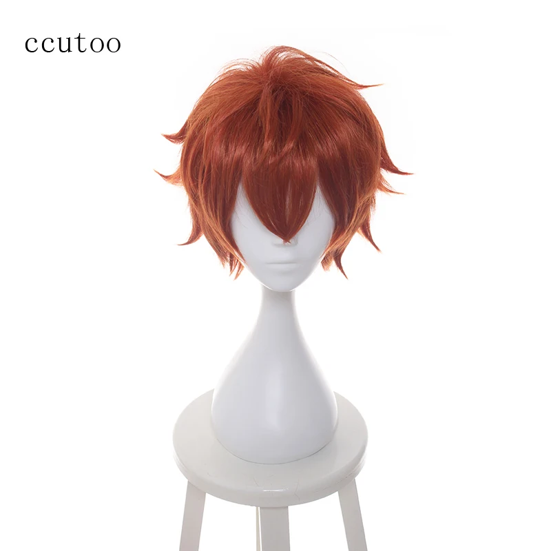 ccutoo 12" Game Mystic Messenger 707 Men's Orange Mix Short Shaggy Layered Fluffy Synthetic Party Hair Cosplay Wig
ccutoo 12" Game Mystic Messenger 707 Men's Orange Mix Short Shaggy Layered Fluffy Synthetic Party Hair Cosplay Wig