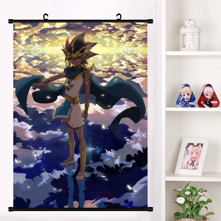 Anime Yu-Gi-Oh! Duel Monsters Mutou Yuugi ATEM Dark Magician Girl Cosplay Wall Scroll Poster Wall Hanging Poster Home Decor
Anime Yu-Gi-Oh! Duel Monsters Mutou Yuugi ATEM Dark Magician Girl Cosplay Wall Scroll Poster Wall Hanging Poster Home Decor