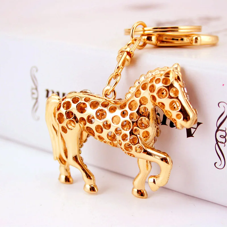 Rhinestone Crystal Lovely Horse Keychain Keyring For Car Handbag Chram Key Holder Wholesale
Rhinestone Crystal Lovely Horse Keychain Keyring For Car Handbag Chram Key Holder Wholesale