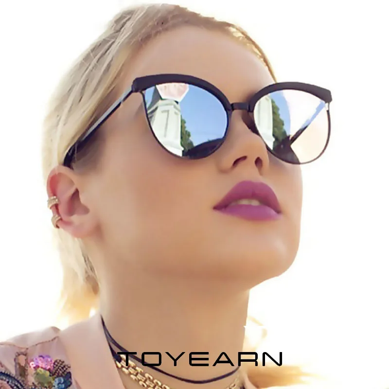 TOYEARN Luxury Brand Designer Cat Eye Sunglasses Women Vintage Plastic Mirror Sun Glasses Classic Retro Oculos De Sol Gafas
TOYEARN Luxury Brand Designer Cat Eye Sunglasses Women Vintage Plastic Mirror Sun Glasses Classic Retro Oculos De Sol Gafas