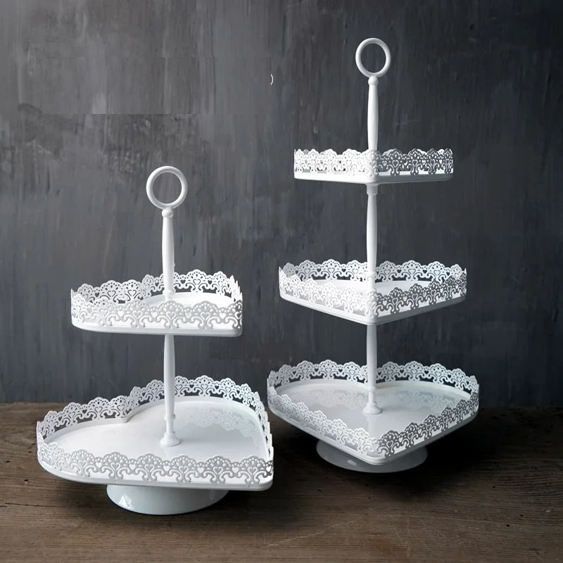 Europe Heart shape 2/3 layer cupcake stand dessert plate sweet table cake display plate for wedding party decoration DGJ019
Europe Heart shape 2/3 layer cupcake stand dessert plate sweet table cake display plate for wedding party decoration DGJ019
