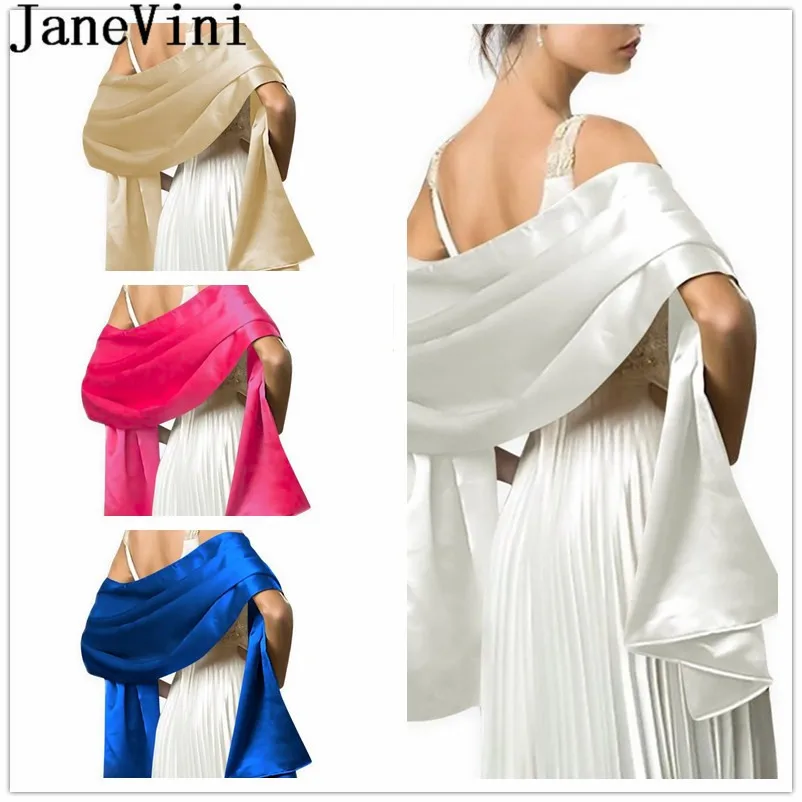 JaneVini Satin Bridal Shawl Wrap Bolero De Mariage 2019 White Black Bride Wedding Evening Prom Dress Cape Women Plus Size Bolero
JaneVini Satin Bridal Shawl Wrap Bolero De Mariage 2019 White Black Bride Wedding Evening Prom Dress Cape Women Plus Size Bolero