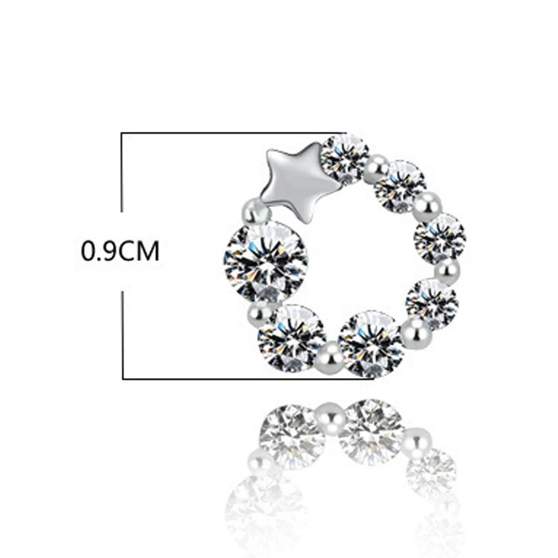 Utimtree Austria Crystal Wedding pendientes mujer 925 Silver Zircon Crystal Stud Earrings Fashion Jewelry for Women brincos
Utimtree Austria Crystal Wedding pendientes mujer 925 Silver Zircon Crystal Stud Earrings Fashion Jewelry for Women brincos