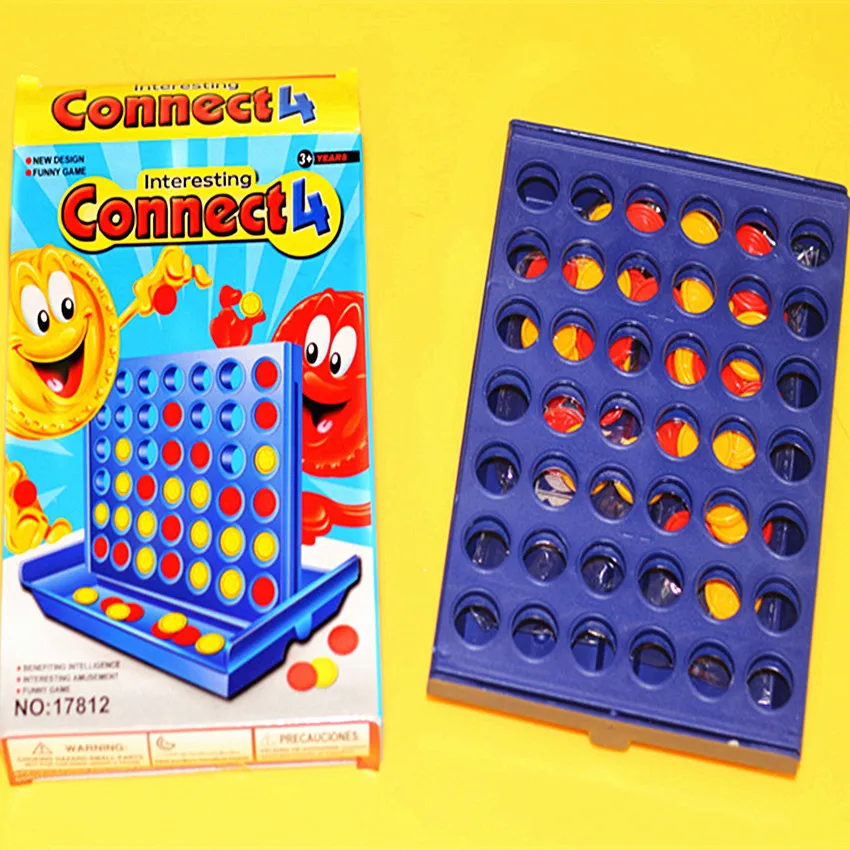 1 set Portable Plastic 3D Four Chess Desktop Games Children toys-Bingo Game Antistress Kids Educational Toy
1 set Portable Plastic 3D Four Chess Desktop Games Children toys-Bingo Game Antistress Kids Educational Toy