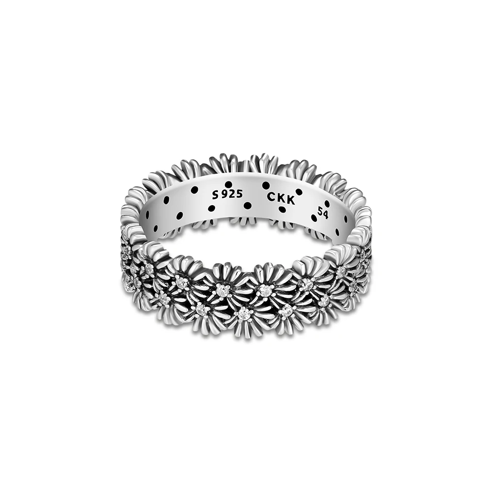Dazzling Daisies Meadow Rings with Clear CZ 100% Authentic 925 Sterling-Silver-Jewelry Free Shipping
Dazzling Daisies Meadow Rings with Clear CZ 100% Authentic 925 Sterling-Silver-Jewelry Free Shipping