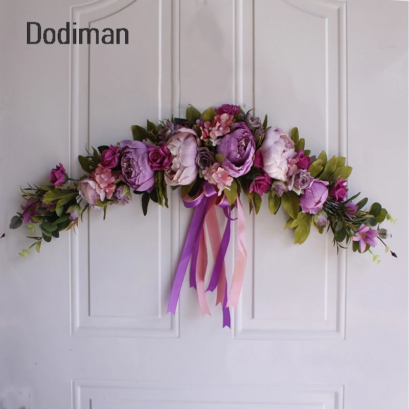 65cm Peony Artificial Garland door lintel European wall hanging decorative wedding arrangement For Home Decor Mirror flower
65cm Peony Artificial Garland door lintel European wall hanging decorative wedding arrangement For Home Decor Mirror flower