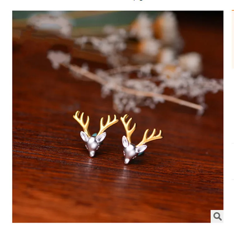 Cute Earrings Small Deer Head Animal Simple Minimalist Earrings Women Femme Ladies Kelebek Kolczyki Boucle D Oreille Pendientes
Cute Earrings Small Deer Head Animal Simple Minimalist Earrings Women Femme Ladies Kelebek Kolczyki Boucle D Oreille Pendientes