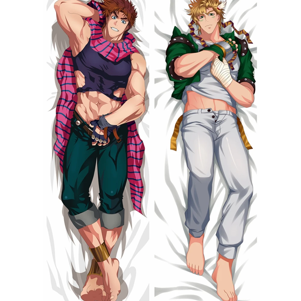 Anime JK jjba JoJo's Bizarre Adventure Jonathan Joestar Caesar Zeppeli Male Dakimakura Body Pillowcase Hug Pillow Cover Case
Anime JK jjba JoJo's Bizarre Adventure Jonathan Joestar Caesar Zeppeli Male Dakimakura Body Pillowcase Hug Pillow Cover Case