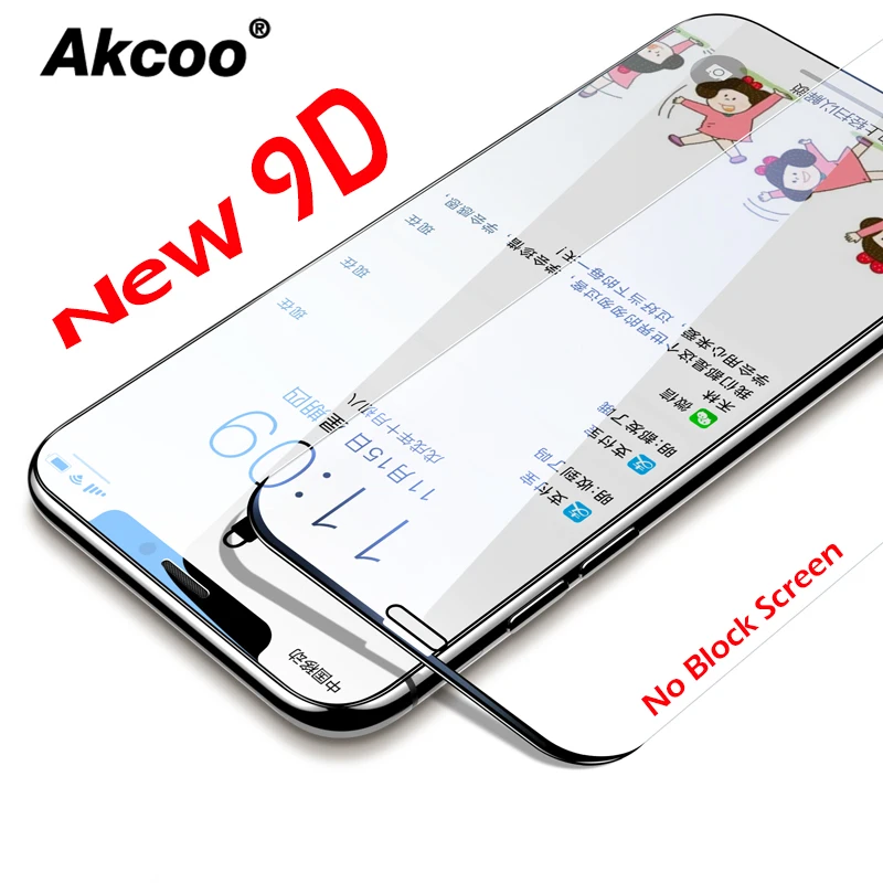 Akcoo 9D no borderless tempered glass for iPhone 11 Pro max screen protector case friendly film for iPhone XR XS MAX glass film
Akcoo 9D no borderless tempered glass for iPhone 11 Pro max screen protector case friendly film for iPhone XR XS MAX glass film