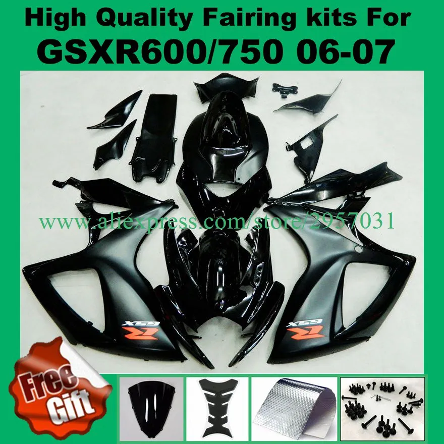 9gifts, Fairing kits for GSXR600 GSXR750 06 07 SUZUKI GSX-R600 GSX-R750 2006 2007 Fairings black body k6 k7
9gifts, Fairing kits for GSXR600 GSXR750 06 07 SUZUKI GSX-R600 GSX-R750 2006 2007 Fairings black body k6 k7