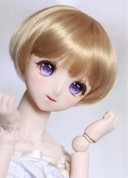 BJD doll wigs High temperature wire bob haircut short hair for 1/4 1/3 BJD MDD doll accessories
BJD doll wigs High temperature wire bob haircut short hair for 1/4 1/3 BJD MDD doll accessories