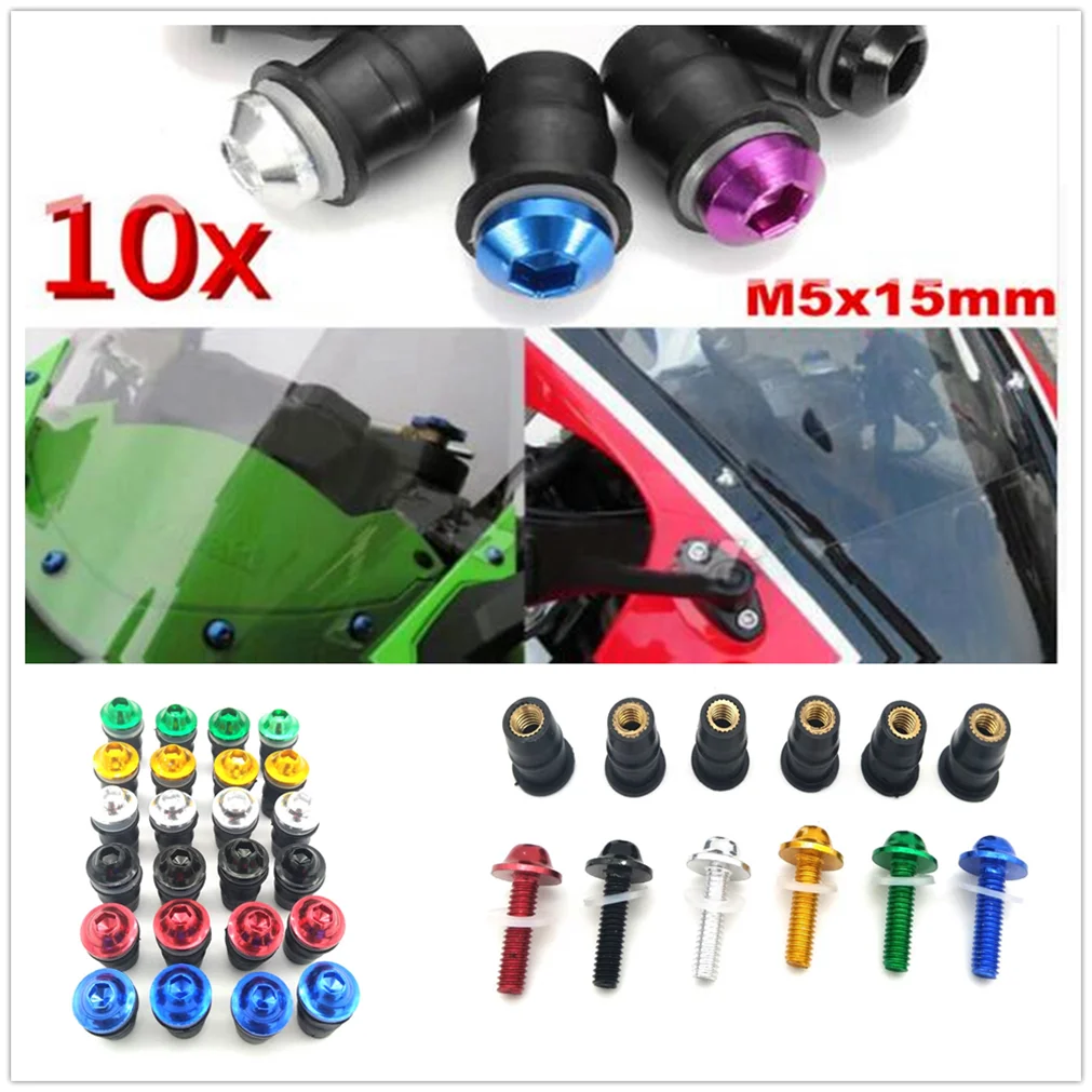 motorcycle Windshield Bolt windscreen Fastener Screw for HONDA CB1100 GIO special CRF1000L AFRICA TWIN CBF1000 A CB600F
motorcycle Windshield Bolt windscreen Fastener Screw for HONDA CB1100 GIO special CRF1000L AFRICA TWIN CBF1000 A CB600F