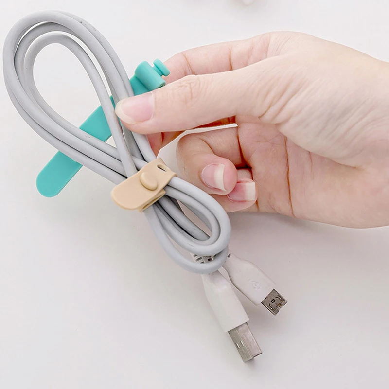 Wire Cord fixer Silicone Holder4 Pcs/lot Multipurpose Desktop Phone Cable Winder Earphone Clip Charger Organizer Management
Wire Cord fixer Silicone Holder4 Pcs/lot Multipurpose Desktop Phone Cable Winder Earphone Clip Charger Organizer Management