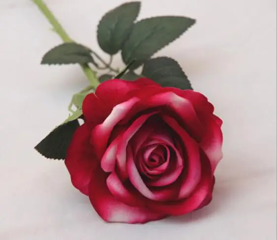 20 штук один 51 см роза Шелковый цветок байки розовый шелк Искусственные цветы
