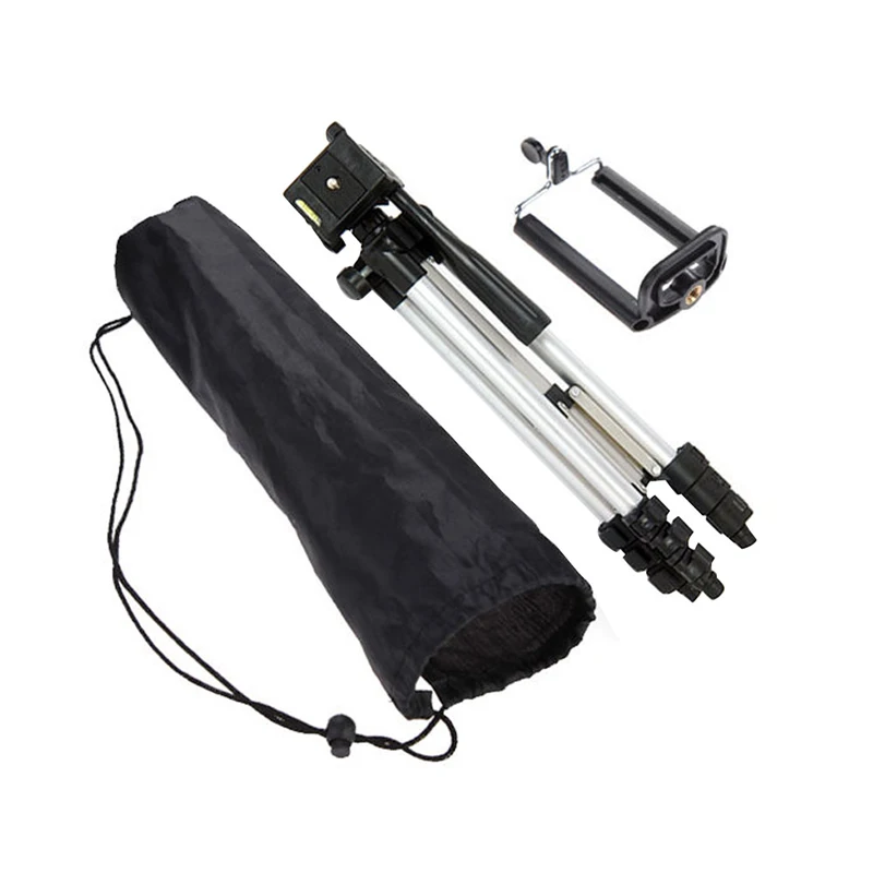 Professional Camera Tripod Stand Holder Mount for iPhone Samsung Cell Phone +Bag
Professional Camera Tripod Stand Holder Mount for iPhone Samsung Cell Phone +Bag