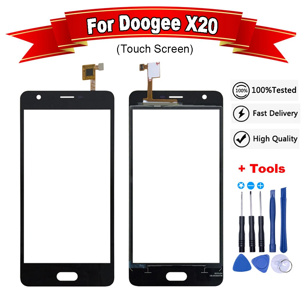 5 0 дюймов Для Doogee X20 сенсорный Панель Экран планшета Сенсор Замена Мобильный