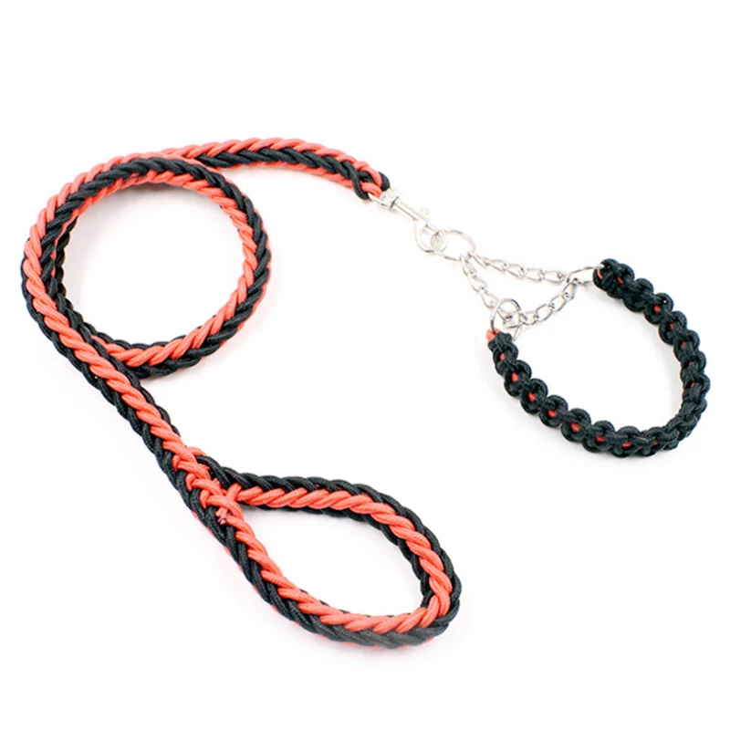 1 pcs S M L size Big Pet dogs Dedicated Basic Leashs And Collar Strands Plaited Rope Leash Chains dogs For Pet Leash And Collars
1 pcs S M L size Big Pet dogs Dedicated Basic Leashs And Collar Strands Plaited Rope Leash Chains dogs For Pet Leash And Collars