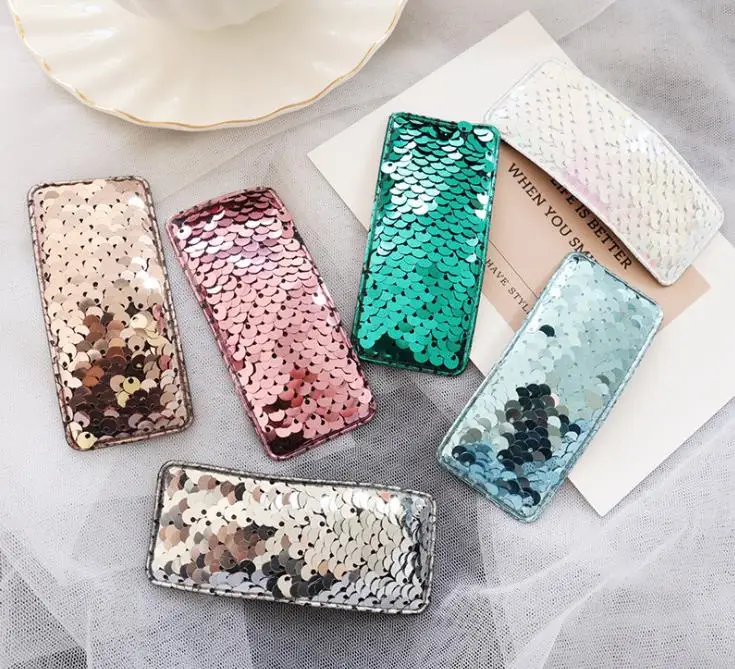 Fashion ins models sparkling fish scale sequins BB clip hairpin personality temperament bangs clip Korean hair accessories
Fashion ins models sparkling fish scale sequins BB clip hairpin personality temperament bangs clip Korean hair accessories