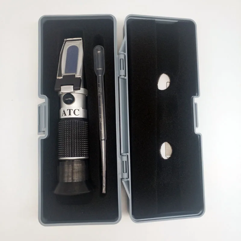 Free Shipping Bee Tools Honey Refractometer 58-90% (sugar Content) Beekeeping Refractometer Handheld Honey Concentration Meter
Free Shipping Bee Tools Honey Refractometer 58-90% (sugar Content) Beekeeping Refractometer Handheld Honey Concentration Meter
