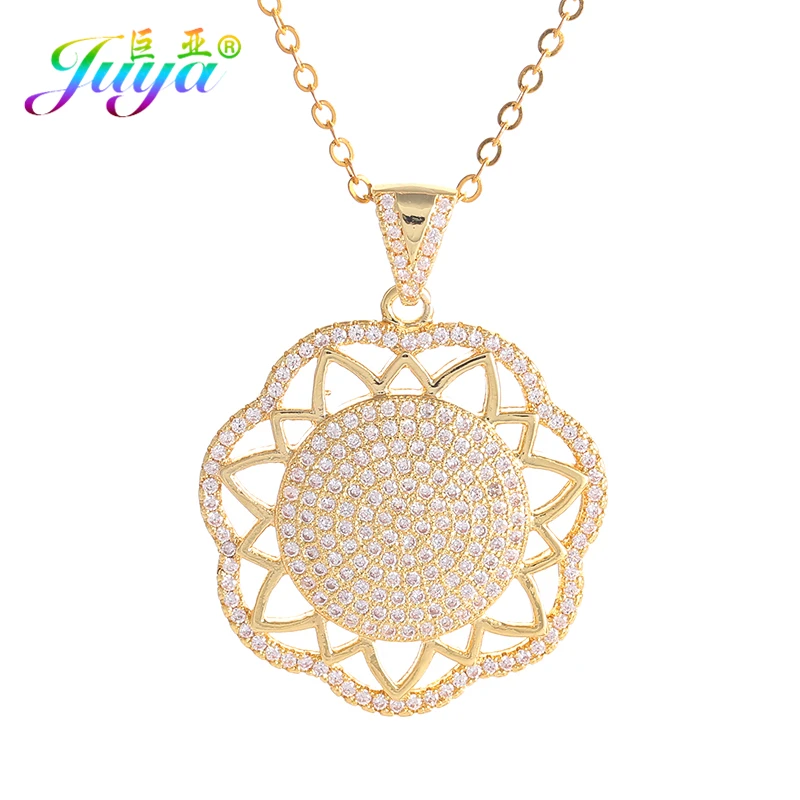 Juya Women Fashion Sweater Necklace Micro Pave Zircon Statement Sun Flower Pendant Necklace For Women Long Chains Necklace
Juya Women Fashion Sweater Necklace Micro Pave Zircon Statement Sun Flower Pendant Necklace For Women Long Chains Necklace