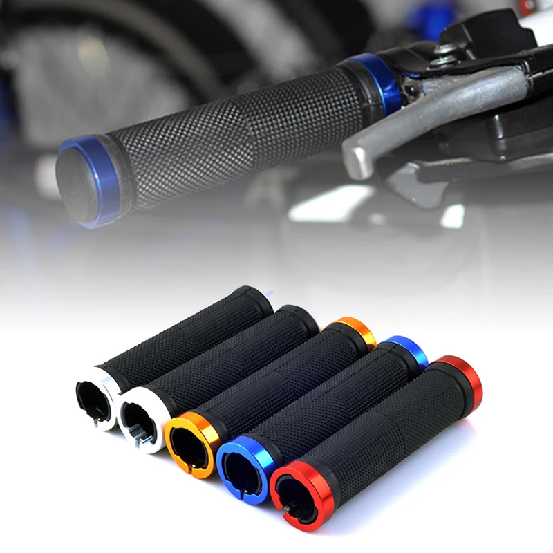 130g/pair Cycling Bike Handlebar Cover Bicycle MTB Rubber Anti-slip Bilateral Locking Handle Grips For Long Rides Components 
130g/pair Cycling Bike Handlebar Cover Bicycle MTB Rubber Anti-slip Bilateral Locking Handle Grips For Long Rides Components