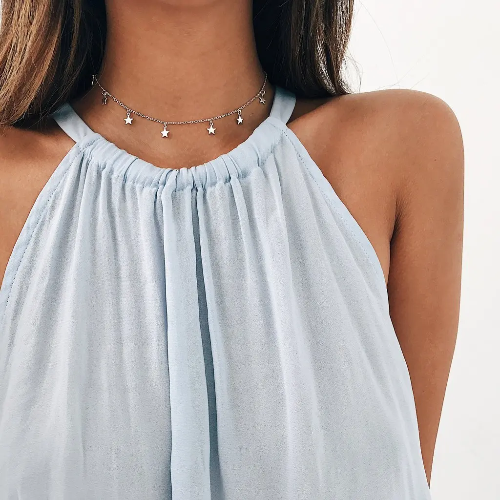 Stars Tassel Necklace Chokers Necklaces for Women 2018 Fashion Jewelry Ladies Party Collar Necklace Clavicle Chain Gold Color
Stars Tassel Necklace Chokers Necklaces for Women 2018 Fashion Jewelry Ladies Party Collar Necklace Clavicle Chain Gold Color