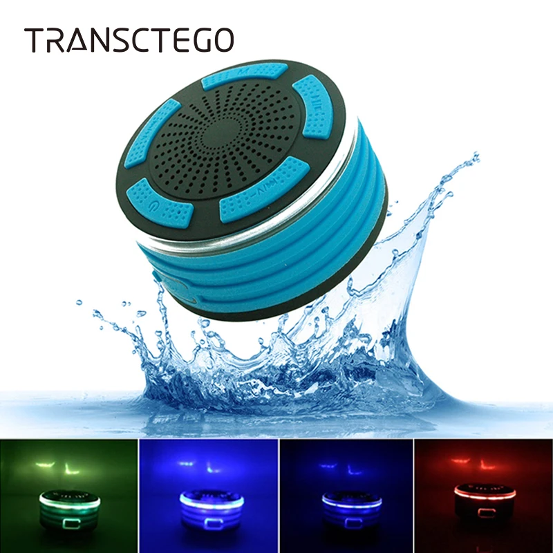 TRANSCTEGO Bluetooth speakers LED breathing lamp waterproof Bluetooth audio small speakers FM radio speakers outdoor
TRANSCTEGO Bluetooth speakers LED breathing lamp waterproof Bluetooth audio small speakers FM radio speakers outdoor