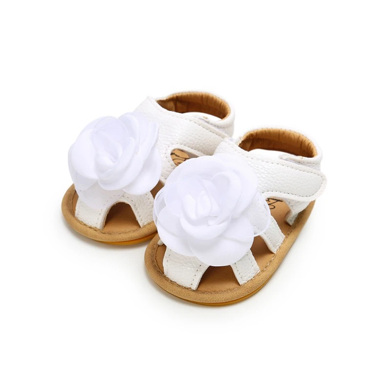 Baby Shoes Summer Baby Girls Shoes Newborn Flower Soft Sole First Walker Shoes For Girls